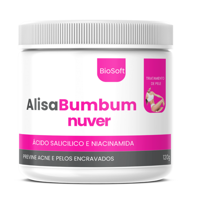 Creme Alisa Bumbum Nuver - Anticelulite, Estrias e Flacidez