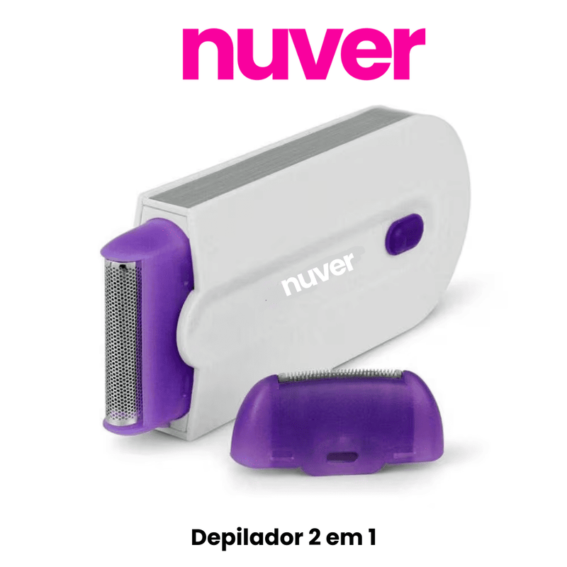 Depilador Indolor 2 em 1 - Nuverbr™ +[Brinde Exclusivo] PROMOÇÃO BLACK-FRIDAY