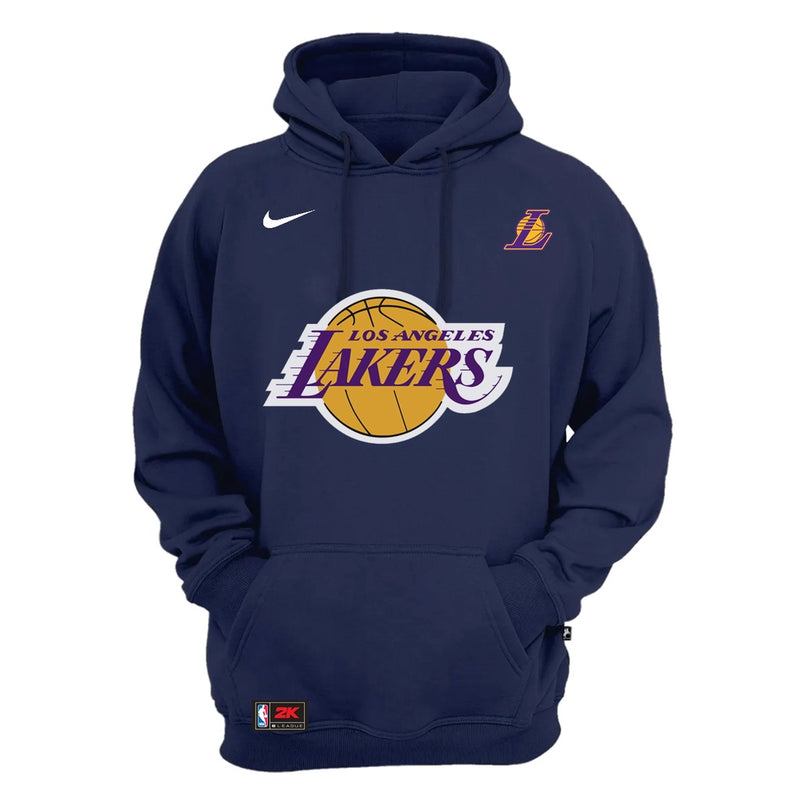 Blusa de frio moletom canguru unissex Lakers Basquete - LANÇAMENTO