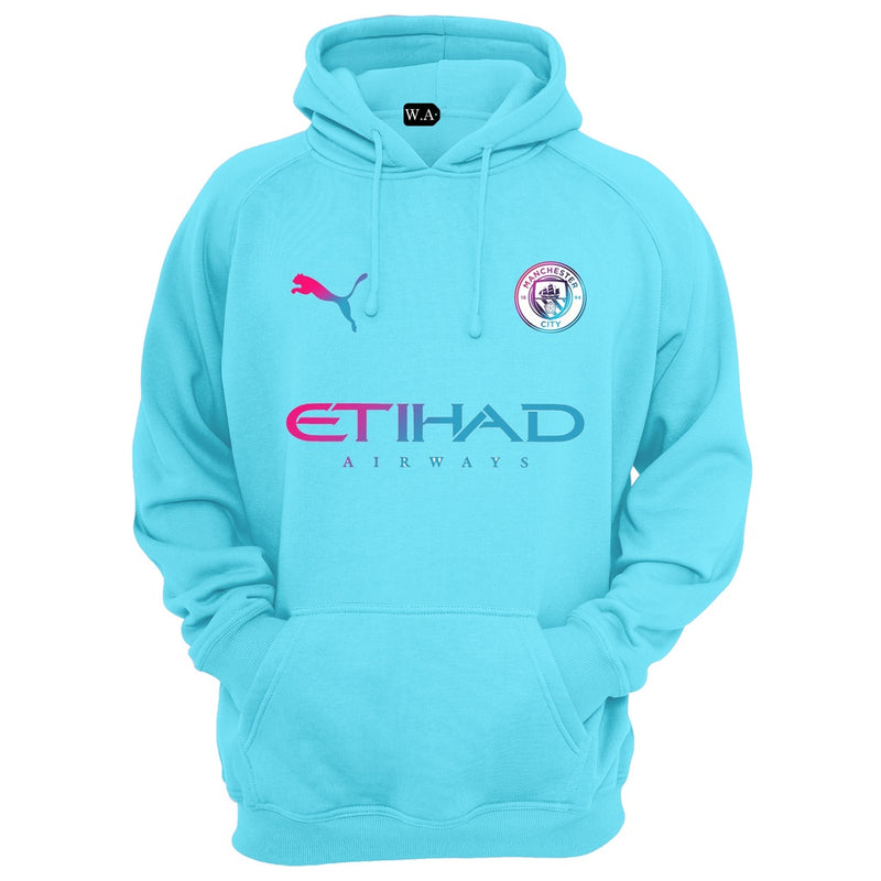 Blusa De Moletom  Times Europeu -Manchester City Football Club Unissex